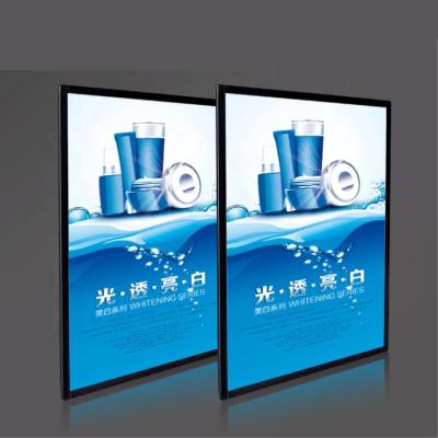 China Photo Hanging Front Light Box Decoration Light Box Store Advertising Magnetic Menu Board Light Box Customized Sizes for sale