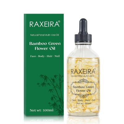 Chine Huile essentielle de fleur verte en bambou pour l'ongle 100ml de cheveux de corps de visage à vendre