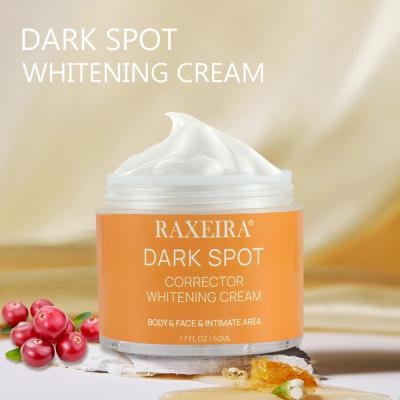 China Natural Whitening Women Skin Care Face Cream Melasma Freckle Dark Spot Corrector for sale