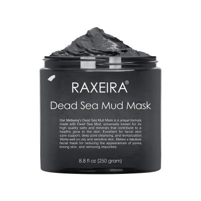 China ISO Skin Care Face Mask Organic Deep Cleaning Oil Control Dead Sea Face Mud Mask for sale