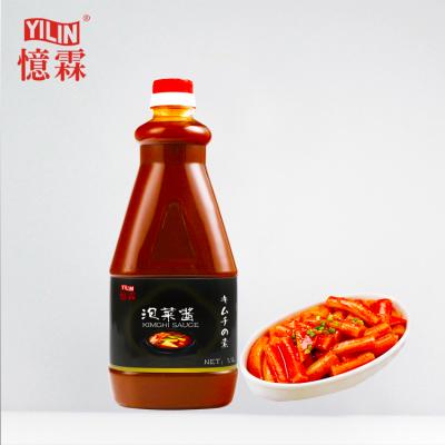 China Used For Sushi BRC Certificate Korean Japanese Foodstuff 1.1L Kimchi Sauce for sale