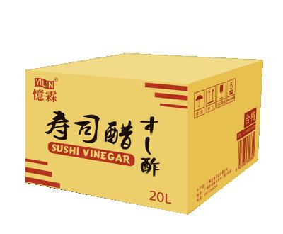 China Yilin Brand Natural 20L Volume Packed Japanese Ingredient Sushi Vinegar Wholesale For Kitchen OEM With Factory Price for sale