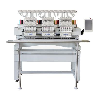 China 2019 Fuwei Hotels Computerized High Quality 3 Heads Embroidery Machine With Factory Outlet for sale