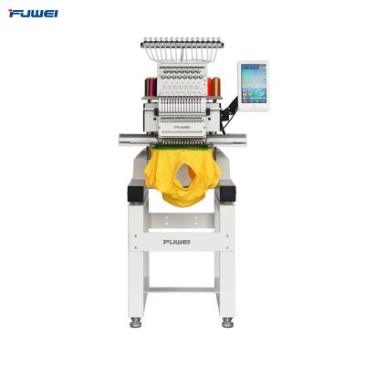 China Fuwei Hotels Computerized Single Head Embroidery Machine Since Type for sale