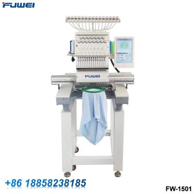 China Garment shops FUWEI computerized embroidery machine dahao single main computer for sale