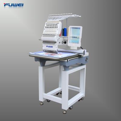 China Garment Shops FUWEI Computerized High Speed ​​Single Head Embroidery Machine With Good Factory Price for sale