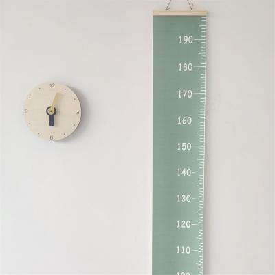 China Educational DIY Toys Kids Room Hanging Ruler Wall Decoration Kids Growth Chart Baby Height Ruler Paintings Photography Growth Ruler for sale