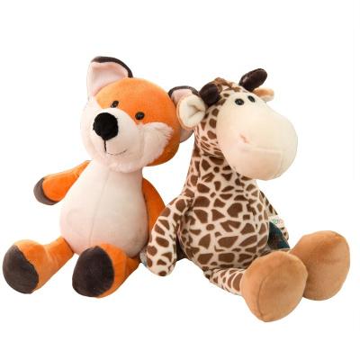 China Interior Soft Room Decor Jungle Stuffed Animals Plush Toy Baby Doll Kids Gift Toys for sale