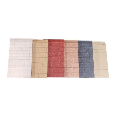 China Heat Insulation Waterproof Fireproof Quick Assemble Prefab House PU Foamed Polyurethane Metal Carved Panel External Wall Panel for sale