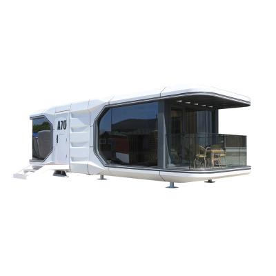 China Futuristic Design Trailer House Container Architecture Safe Installed Home Thrown Cabin With Factory Price for sale