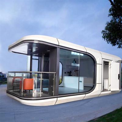 China Safe Installed Prefab Movable Capsule Hotel Cabin Container Prefab Container House for sale