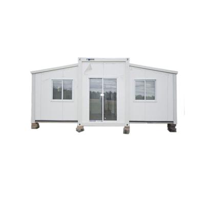 China New Safe Installed Extended Collapsible Prefab Container Homes Folding Living Foldable Container House / Expandable Cabin Container for sale