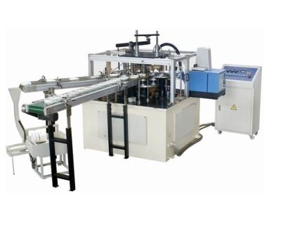 China Two Layer Paper Cover Making Machine For Ice Cream Cup / Hot Food Cup for sale