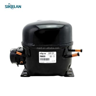 China Automatic refrigerator parts SIKELAN R404a refrigeration cooler airtight refrigeration a/c freezer compressor for sale GQR14K 745W for sale