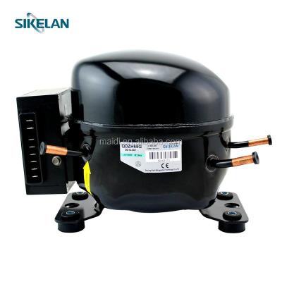 China Refrigeration Parts 12V/24V DC Compressor QDZH75G 256W for sale