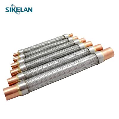 China Refrigeration Parts SIKELAN Vibration Damper Shock Absorber Shock Absorber Heavy Duty Corrugated Stainless Steel Pipe SVA 12 for sale