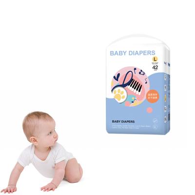 China Incontinence Printed Form Super Absorption Thin Printing Formed Leakage Overnight Guard Rejected Baby Diapers for sale