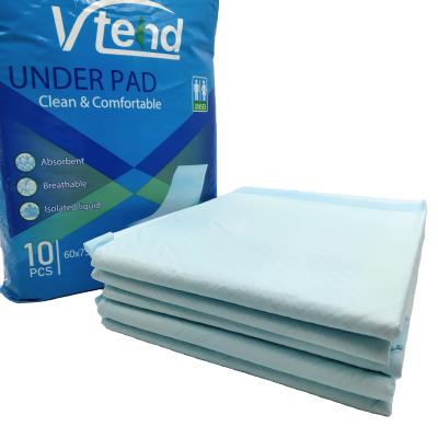 China Fluff Pulp Wholesale High Quality Incontinence Pad Under Pad And Disposable Under Pad for sale