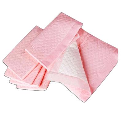 China Fluff Pulp Disposable Pink Incontinence Underpads And High Quality Pet Underpad for sale