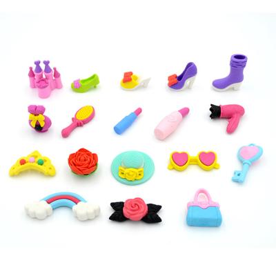 China New Product China Supplier Hot Environmental Friendly / Removable TPR Material Eraser Funny Shape Eraser for sale