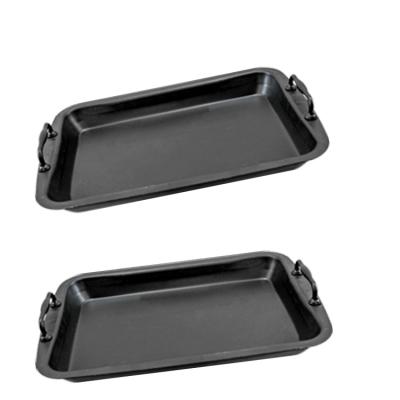 China Nonstick Coated Carbon Steel Oven Baking Pan Deluxe Disposable Kitchen Cookie Making Pan CoverBaking Pan Set Bake for sale