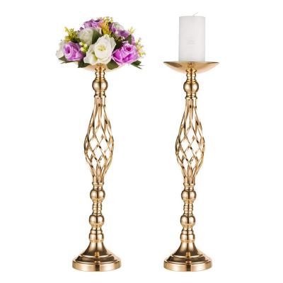 China Modern Luxury High Quality Wedding Favors Metal Flower Stand For Wedding Decoration for sale