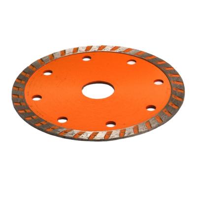 China Durable 115Mm Hot Press Turbo Diamond Saw Blade For Cutting Porcelain for sale