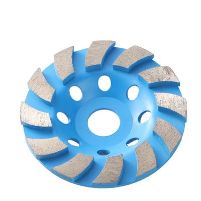 China Durable 4.5 / 7 / 115mm Inch Granite Diamond Cup Marble Stone Grinding Wheel Diamond Cup Grinding Wheels for sale