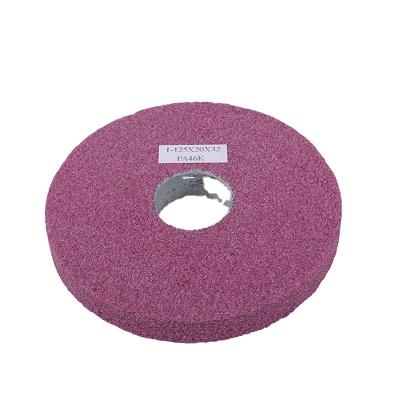 China Pink Color Ceramic Grinding Wheel PA Polishing Wheel For Chainsaw for sale