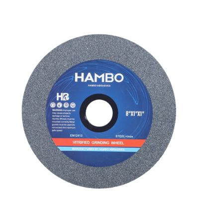 China Polishing Aluminum Oxide Vitrified Bonded Grinding Wheel 35M/S for sale