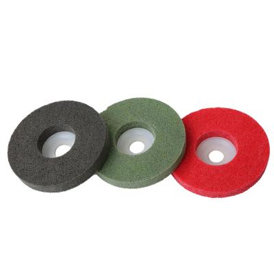 China Stainless Steel Polishing Wheel Abrasive Nonwoven Polishing Wheel for sale