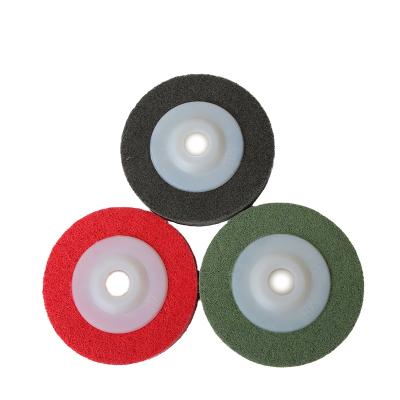 China Stainless Steel Polishing Wheel Polishing Wheel Non Woven Matte Wheel For Steel for sale