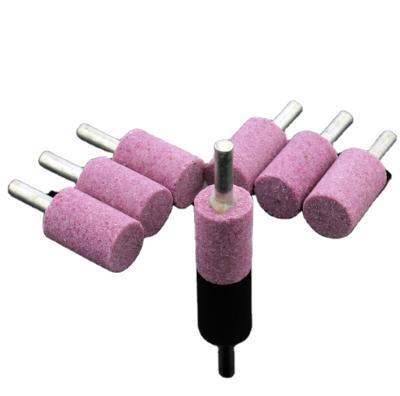 China High hardness pink color grinding mounting points for sale