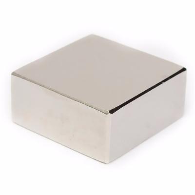 China Wholesale 3d 75mm industrial magnet custom magnetic blocks n42uh blocks 220mm block magnet for sale