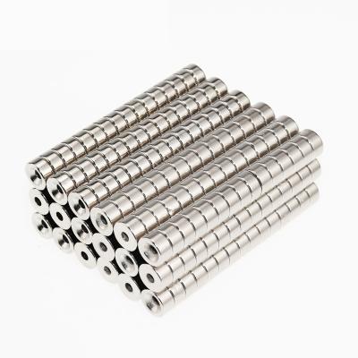 China Industrial Magnet N42 8000 Gauss Neodymium Magnets 15*6*6 Mm N42 Weight 6.6 Gram Ndfeb Nickel Plated Ring Magnet for sale