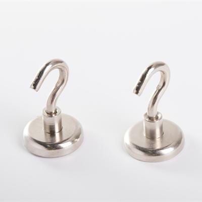 China Industrial Magnet Heavy Duty Magnetic Hook Magnets With Hooks Magnet Hooks For Fridge for sale