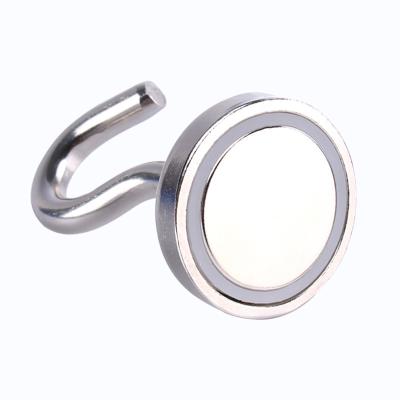 China Heavy Duty Materials Industrial Magnetic Magnetic Hooks Neodymium Magnet N35 N42 N52 Magnetic Hooks for sale