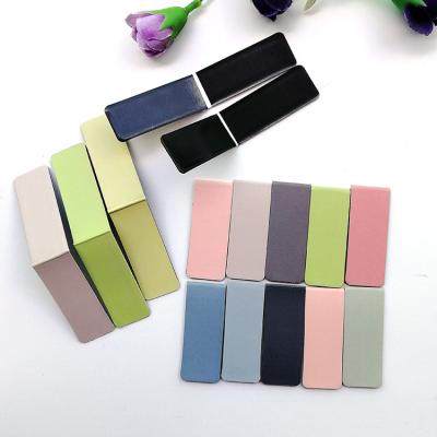 China Customizable Environmental Protection Pattern Pad Marker Solid Color Magnetic Bookmark for sale