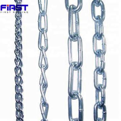 China US Wholesale Custom High Quality Lifting Chain Hoist Type Welded Stainless Steel Link Chain for sale