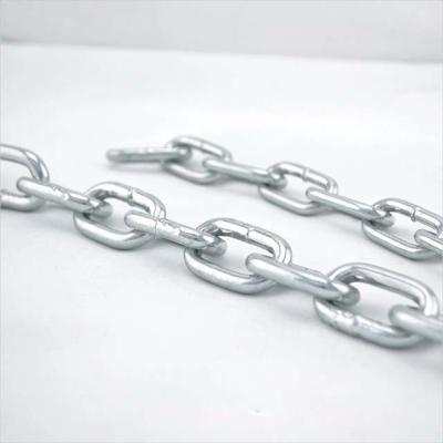 China High Strength Black Alloy G30 G60 G80 Hot Dip Galvanized Lifting High Tensile Heavy Duty Link Chain for sale