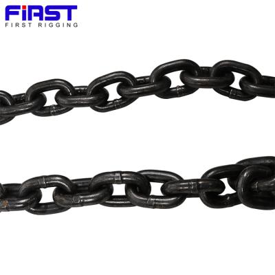 China Heavy Duty Industrial Lifting Tire Protection Chain Conveyo Link Welded Alloy Steel Mining Chain for sale