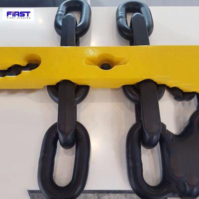 China Rigging Hardware Rigging Metal Link G80 Lifting DIN763 Hot DIP Galvanized Anchor Chain for sale