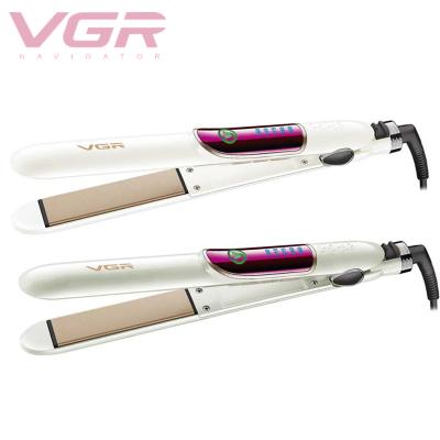 China Home.Hotel.salon VGR 2 in 1 Hair Straightener Curler Most Happy Rod Popular Lady Hair Curlers Hair Straightener for sale