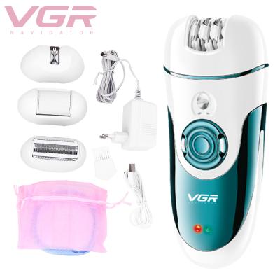 China Portable Professional Electric Car vgr 700 Women Multifunctional Hair Epilator for sale