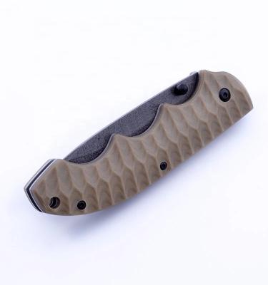 China UTILITY KNIFE Folding Knives With Handle G10 Blade Pocket Knife Steel Utility Survival for sale