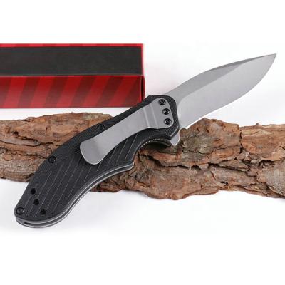 China Outdoor Camping Knives 8CR13MOV Stainless Steel Tactical Folding Pocket Knife for sale