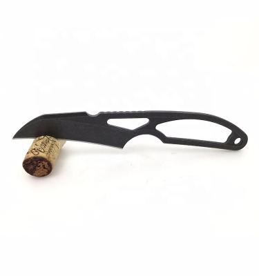 China Hawkbill Fixed Blade Knife Survival With Multitool Stainless Steel Neck Knife for sale