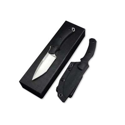 China Combat Amry Knife D2 Blade Steel Fixed Knife Non-variable Outdoor Camping Military Knife With K Sheath for sale