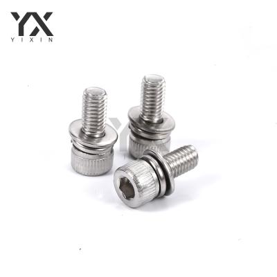 China HEX Screws Wholesale Cylinder Head Hex Head Anchor Screw M3 M5 Screw Hex With Custom Epdm Gasket for sale