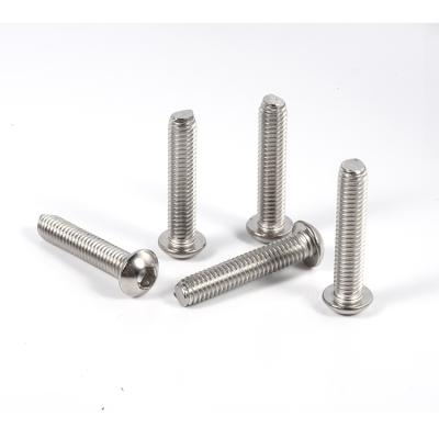 China 2021 Hot Selling 304/316 Hexagon Socket Screw M Stainless Steel Key Socket Wood Pan Screws Anti Theft for sale